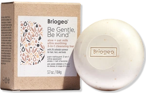 Briogeo Aloe + Oat Milk Ultra Soothing 3-in-1 Cleansing Bar For Hair, Face + Body