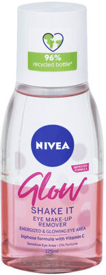 Nivea Eye Makeup Remover Glow Double Effect 125ml