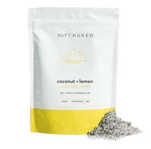 Butt Naked Coconut and Lemon Sugar Body Scrub