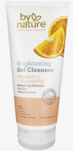 By Nature Brightening Gel Cleanser With Vitamin C + Turmeric