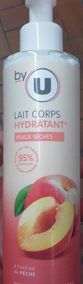 Lait corps hydratant à l'extrait de pêche