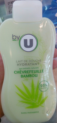 Lait de douche hydratant aux extraits naturels de chèvrefeuille et de bambou