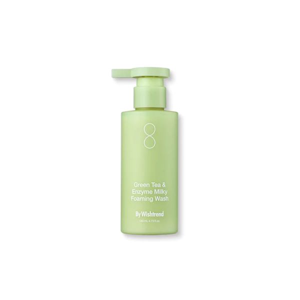 ByWishtrend Green Tea & Enzyme Milky Foaming Wash - 140ml