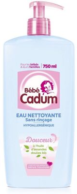 Eau nettoyante à l'huile d'amande douce