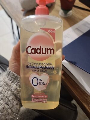 Sans Sulfate Gel Corps et Cheveux Hypoallergénique Camomille - 750 ml