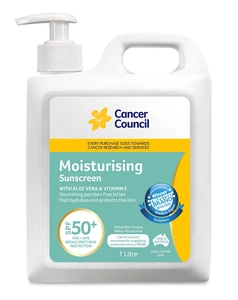 Cancer Council Moisturising Sunscreen SPF50+