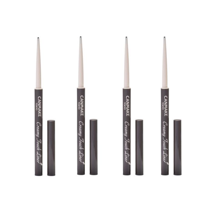 CANMAKE Creamy Touch Liner - 0.08g - 03 Dark Brown (4ea) Set