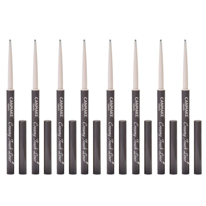 CANMAKE Creamy Touch Liner - 0.08g - 03 Dark Brown (8ea) Set