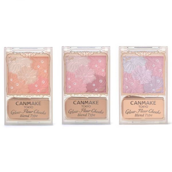 CANMAKE Glow Fleur Cheeks Blend Type - 6.3g