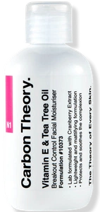 Carbon Theory Vitamin E & Tea Tree Oil Breakout Control Facial Moisturiser