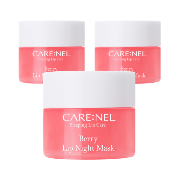 CARE:NEL Berry Lip Night Mask Set - 5g*3ea