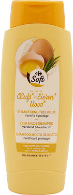 Carrefour Shampooing fortifiant aux œufs