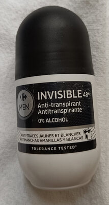 Déodorant anti transpirant invisible