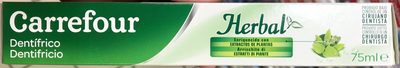 Dentifrice Herbal