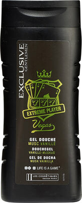 Exclusive Gentlemen Extreme Player Vegas Gel douche musc vanillé