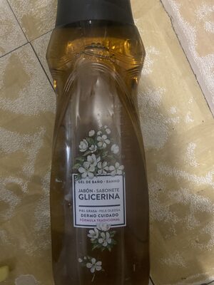 Gel de baño glicerina