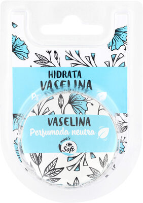 Vaselina neutra perfumada para labios