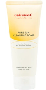 Cell Fusion C Pore Sun Cleansing Foam