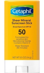 Cetaphil Sheer Mineral Sunscreen Stick SPF 50