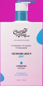 Chemist at Play 3% Pentavitin + 8% Zemea + 1% Niacinamide Body Wash