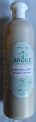 Shampooing cheveux normaux argile à l'eau thermale