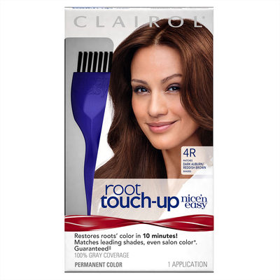 Nice 'n Easy Root Touch-Up Permanent Hair Color, 4R Dark Auburn