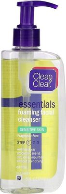 Foaming facial cleanser