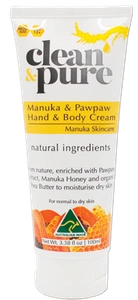 clean&pure Manuka & Pawpaw Hand And Body Cream