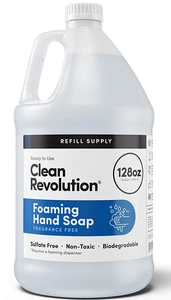 Clean Revolution Foaming Hand Soap Fragrance Free