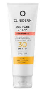 Cliniderm Sun Face Cream Age Defense Spf30