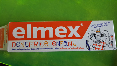Dentifrice enfant Elmex