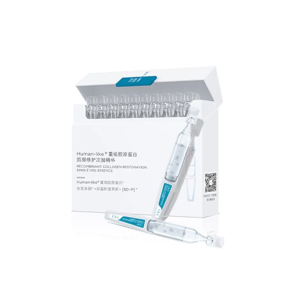 Comfy Human-like Recombinant Collagen Restoration Single Use Essence - 30 pcs,5pcs X 3