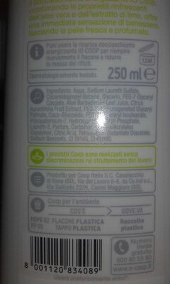 Docciaschiuma energizzante