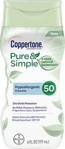 Coppertone Pure & Simple Lotion Spf 50