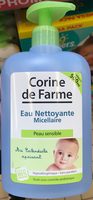 Eau nettoyante micellaire au calendula apaisant