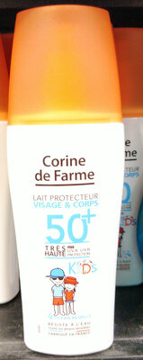 Lait protecteur visage & corps 50+ Kids