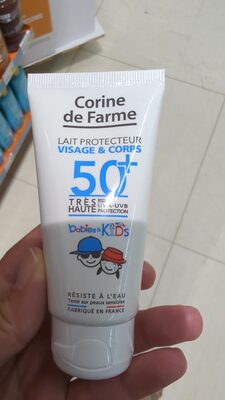 Lait protecteur visage et corps