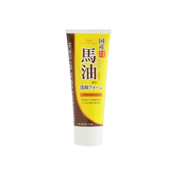 CosmetexRoland Loshi Moist Aid Horse Oil Whip Face Wash Foam - 130g