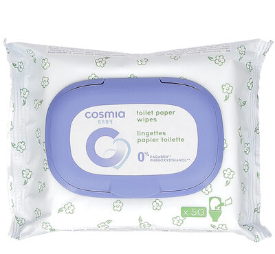 Lingettes papier toilette