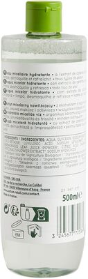 Cosmia cosmos- eau micellaire hydratante - à l'extrait de calendula bio - 500 ml