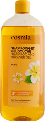 Cosmia shampoing et gel douche 2 en 1 monoi 750 ml