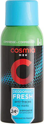 Déodorant compressé