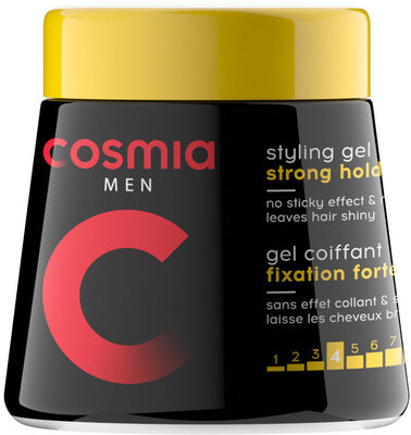 Gel coiffant fixation forte