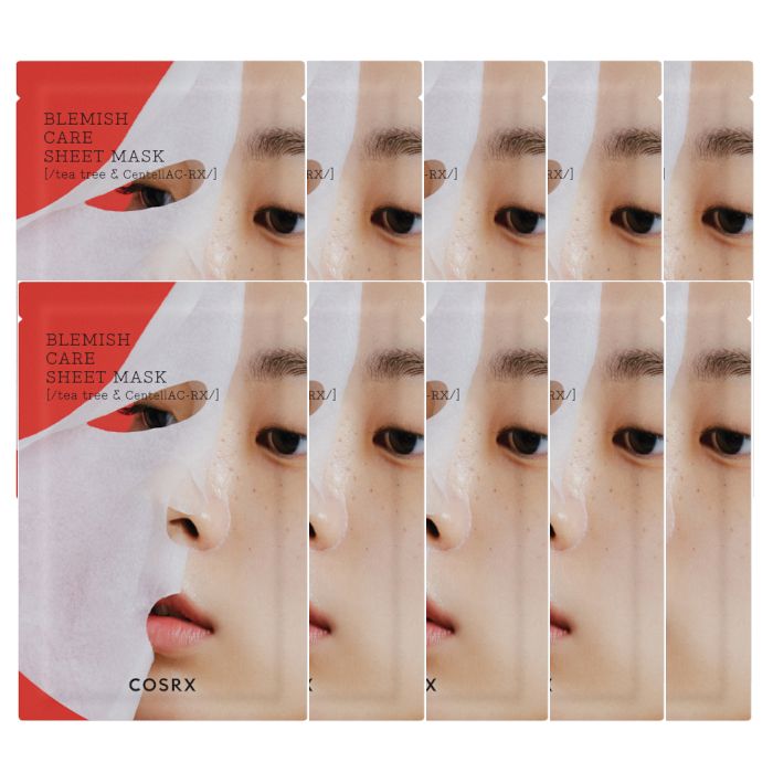 COSRX AC Collection Blemish Care Sheet Mask - 26ml - 10pcs