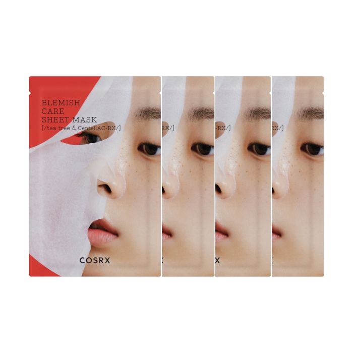 COSRX AC Collection Blemish Care Sheet Mask - 26ml - 4pcs