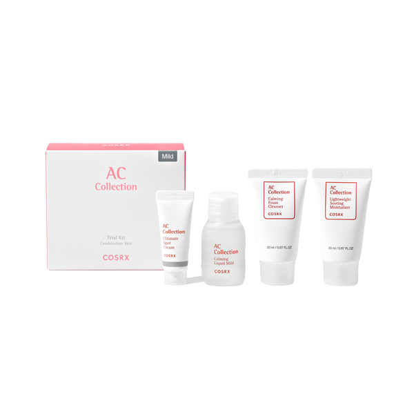 COSRX AC Collection Trial Kit For Combination Skin - Mild - 4items