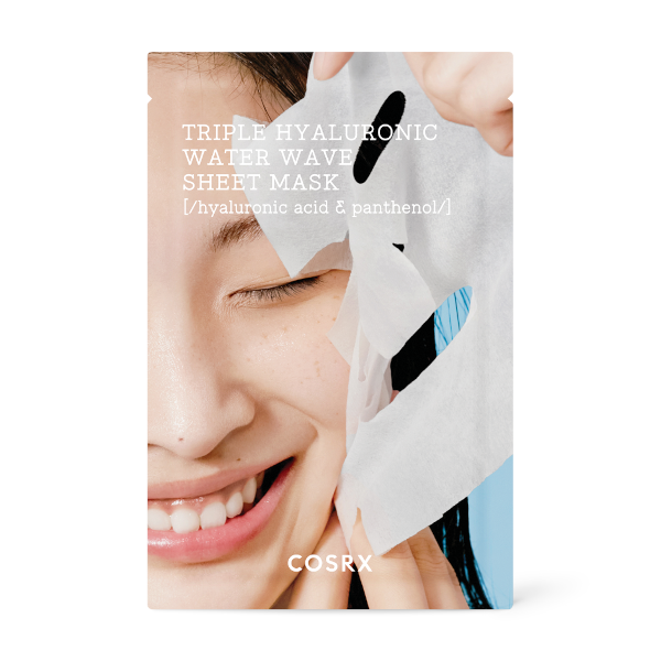 COSRX Hydrium Triple Hyaluronic Water Wave Sheet Mask - 3pcs