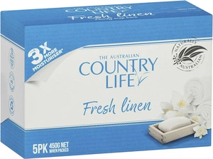 Country Life Country Life Fresh Linen Bar Soap