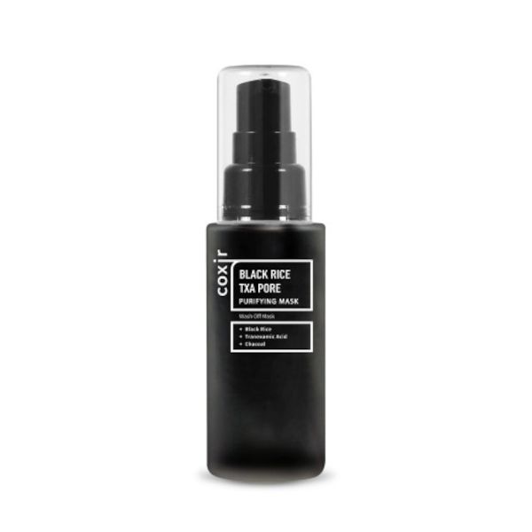 COXIR Black Rice TXA Pore Purifying Mask - 50ml