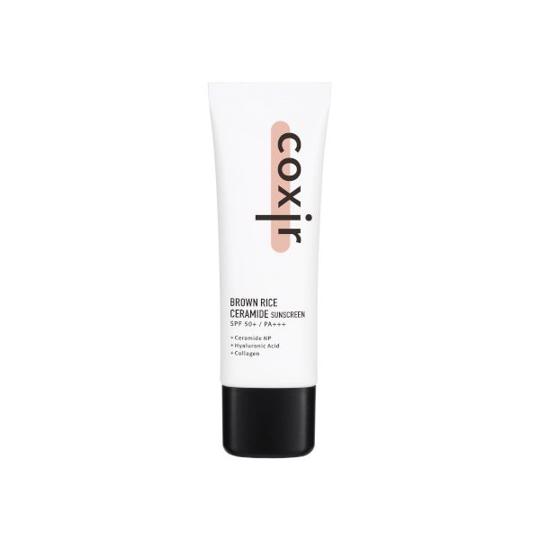 COXIR Brown Rice Ceramide Sunscreen SPF 50+ PA+++ - 50ml